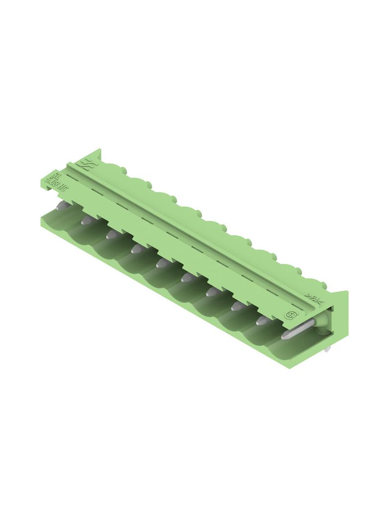 SL 5.08HC/10/90 3.2SN GN BX Wtyki PCB (złącza płyty), 5.08 mm, Liczba biegunów: 10, kąt odejścia: 90° /50szt./ 1401710000 WEIDMÜLLER