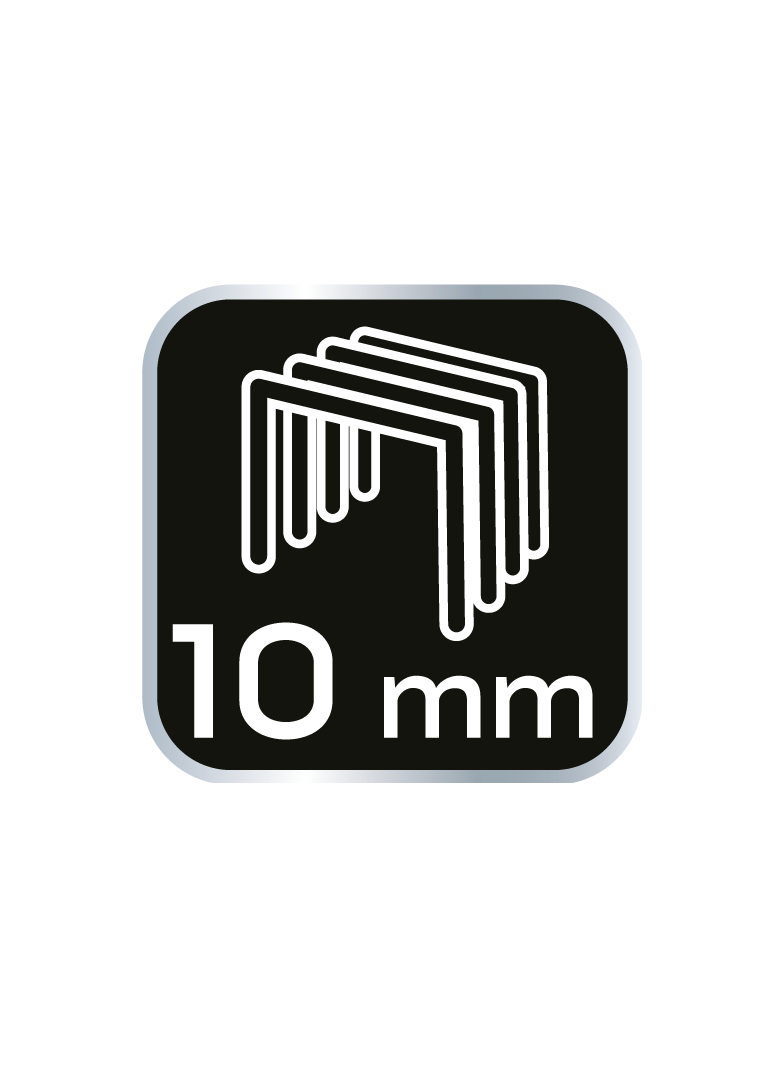 Zszywki typ J, 10 mm, 1000 szt.