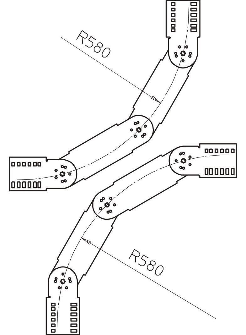 ŁUK PRZEGUB.VS 110X300MM FT