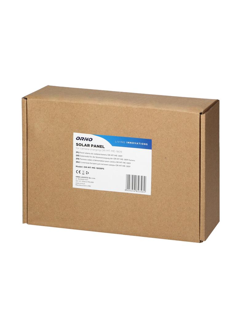 Panel solarny do zasilania kamery bezprzewodowej OR-MT-ME-1809 OR-MT-ME-1809PS ORNO