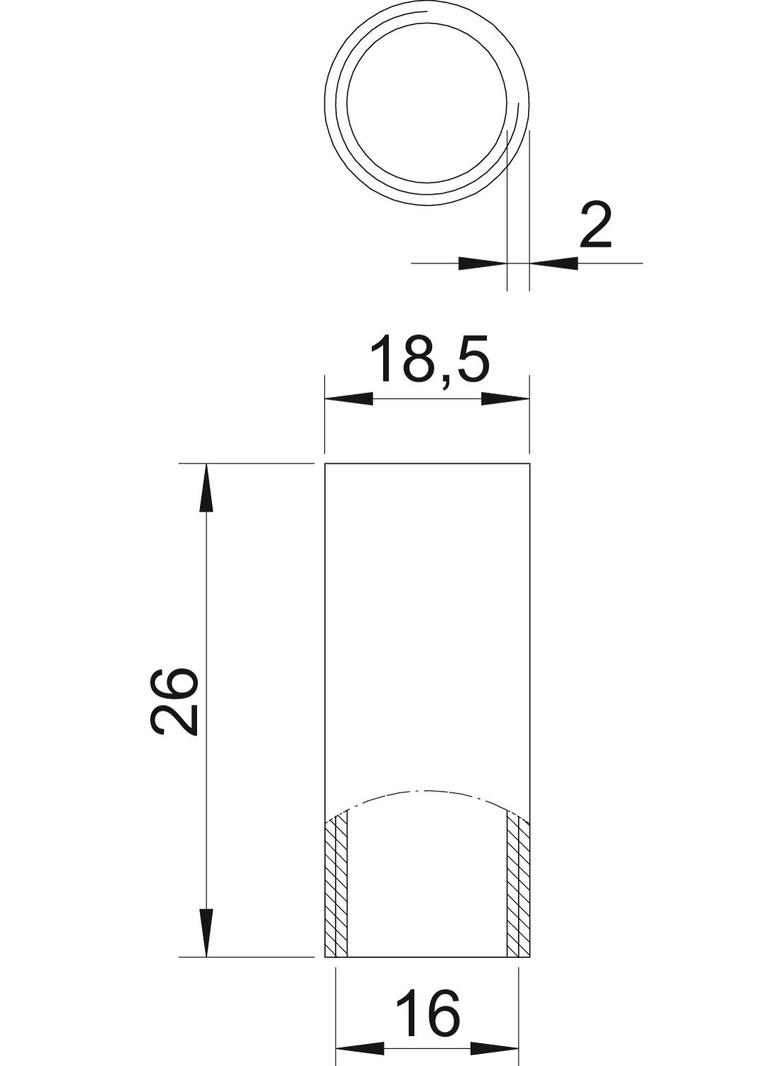 SVM16W FT, Mufa rurowa
