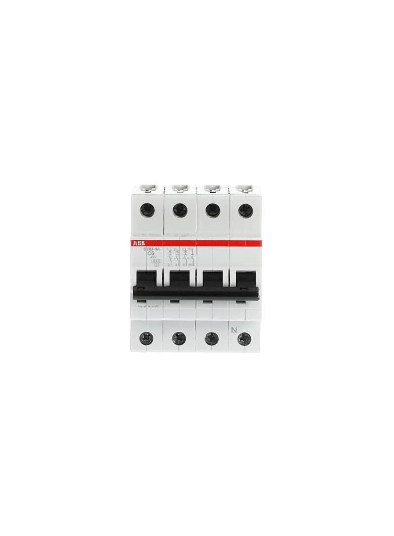 S203-C6NA Wyłącznik nadprądowy 6kA 3P+N C6A 2CDS253103R0064 ABB