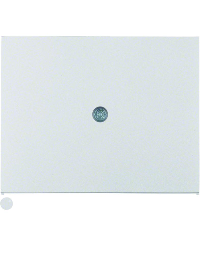 BERKER K.5 Płytka czołowa do przyłączy kablowych aluminium 10057003 HAGER