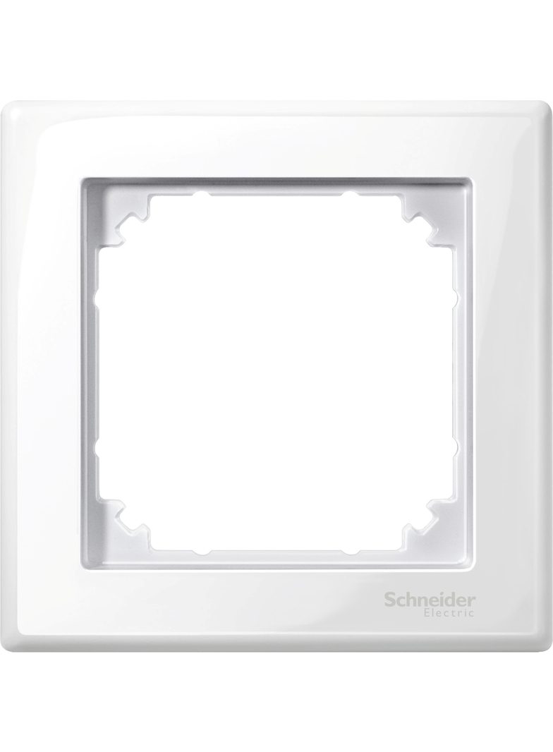 Merten, M-Smart, ramka pojedyncza, biały polarny