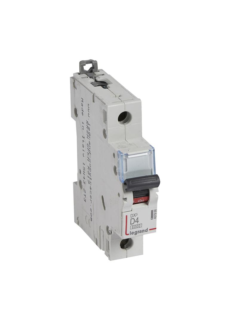 Wyłącznik Nadprądowy S 301 1P D4A 6kA DX3 407966 LEGRAND