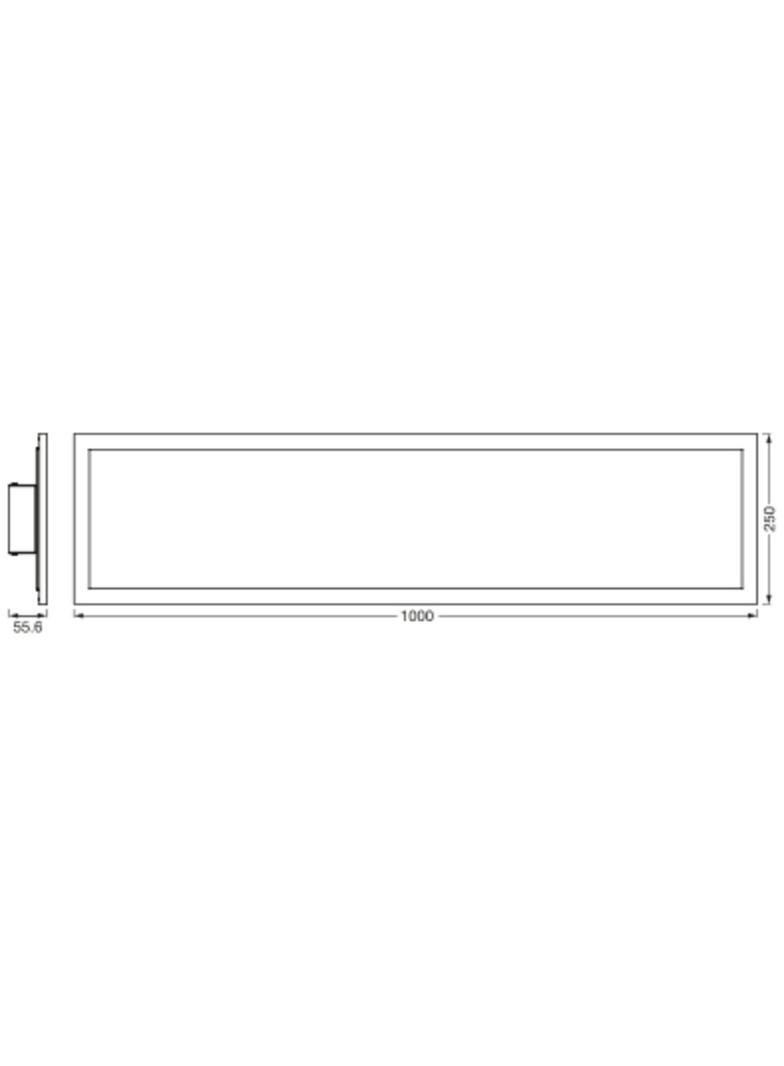 Oprawa SMART+ WIFI PLAN PLUS BL100x25 REM RGB TW BK