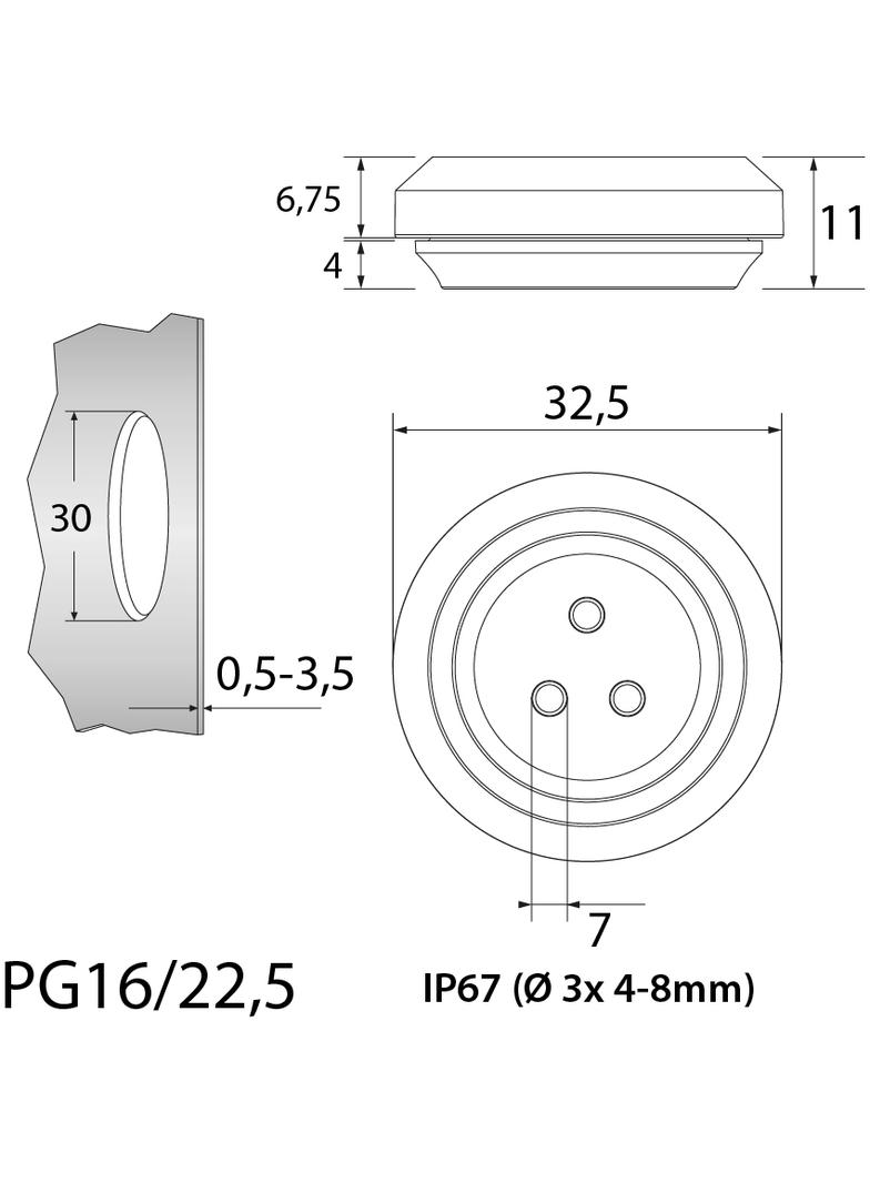 TSSM PG16 CZ-rzepust dławiący Multi 34.617 OPATÓWEK