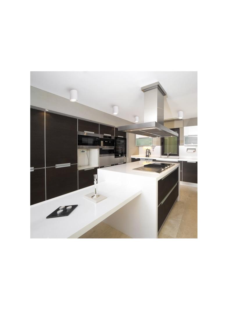 CHLOE GU10 IP20 okrągła biała oczko regulowane