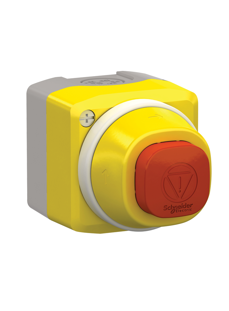 podświetlenie Emergency Stop Kaseta 24V 1No 1Nc