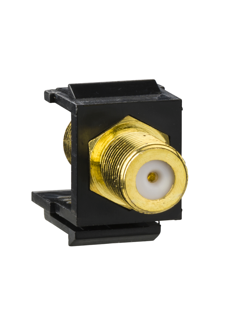 Merten, mechanizm gniazda multimedialnego, złącze BNC-F