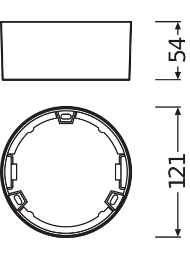 Ramka DOWNLIGHT SLIM FRAME DN105 WT