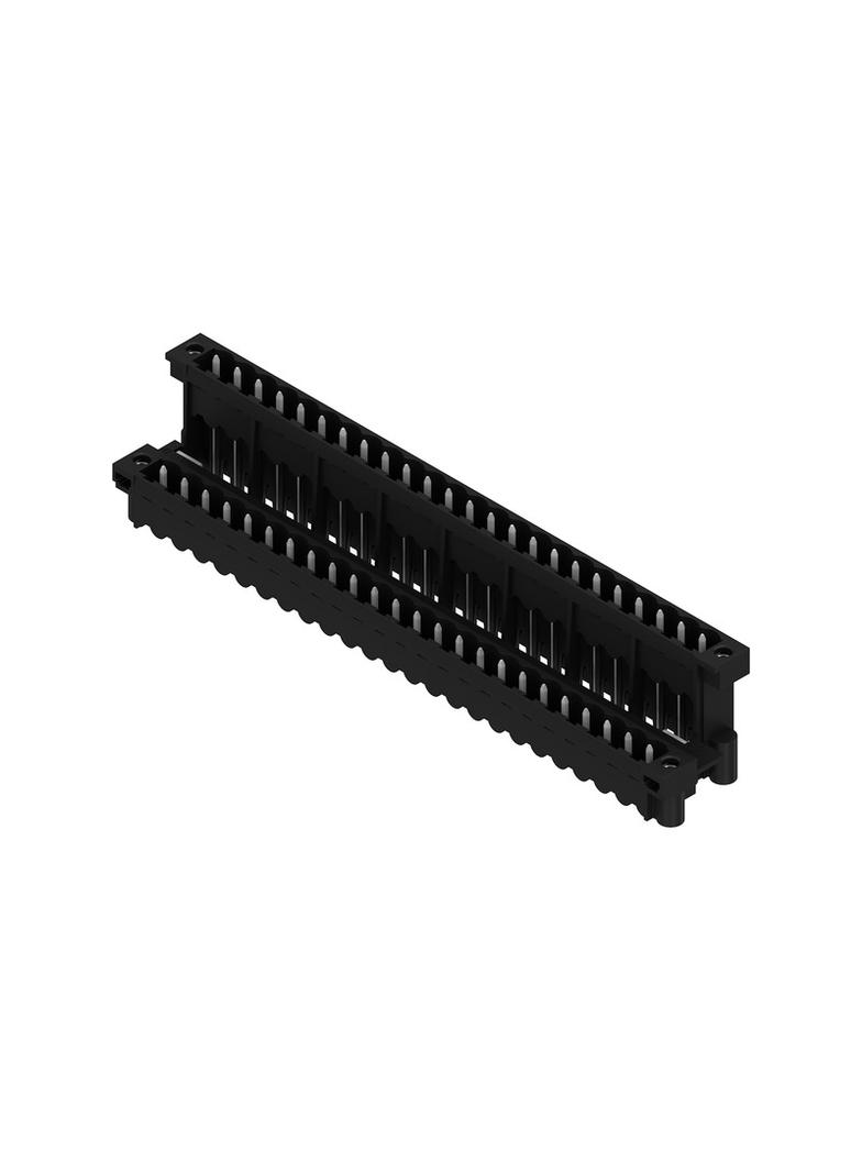 SLDV-THR 5.08/48/180FLF 1.5SN BK BX Wtyki PCB (złącza płyty), 5.08 mm, Liczba biegunów: 48, kąt odejścia: 180° /10szt./ 1881590000 WEIDMÜLLER