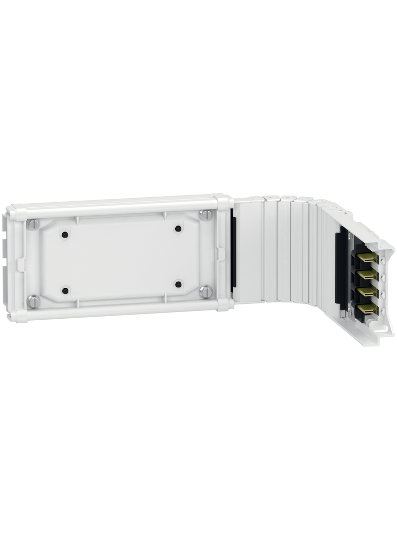 Canalis KN, element łączący elastyczny wewnętrzny/zewnętrzny 80/180° 40/63A 2 odpływy