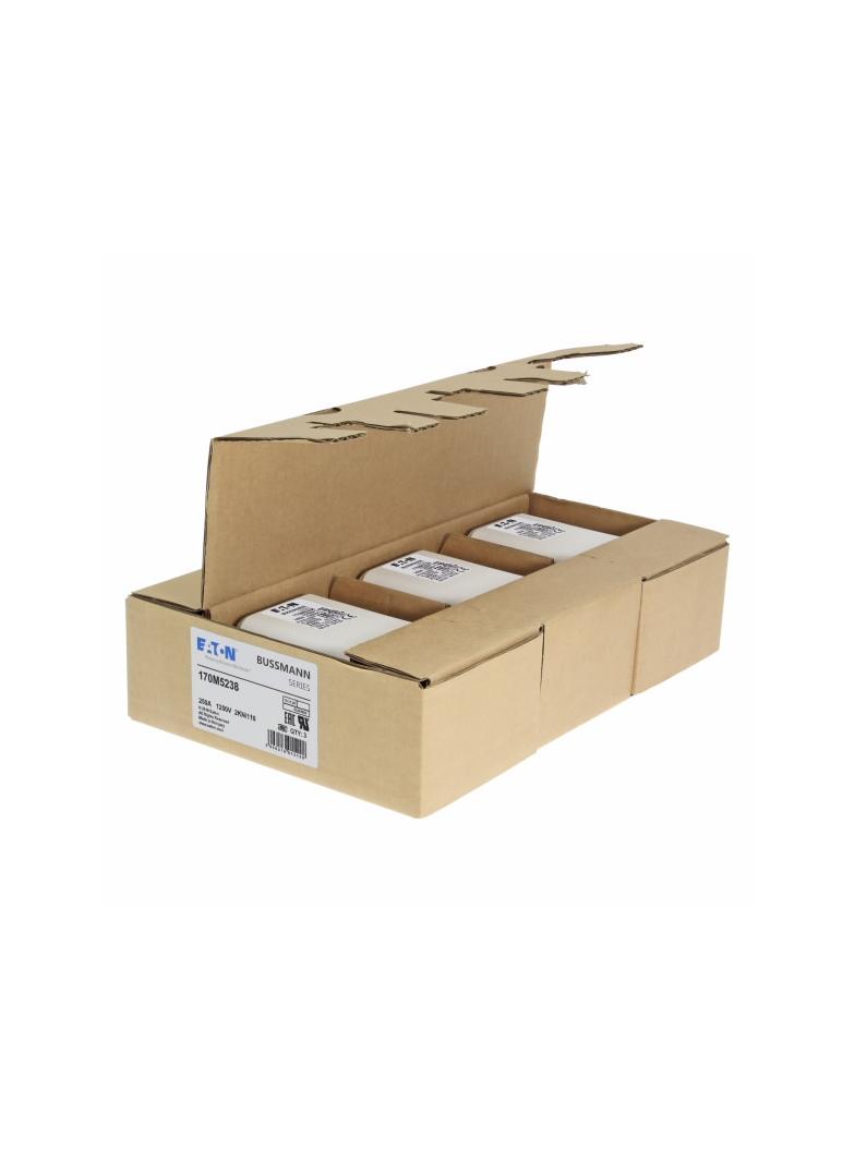 FUSE 250A 1250V 2KN/110 AR CU Wkładka szybka 250A AC 1250V rozmiar 2 61x77x138 mm aR DIN I 170M5238