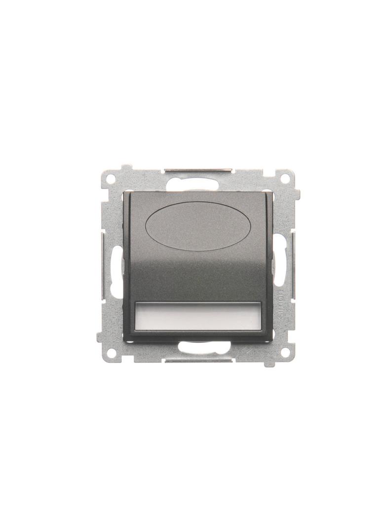 Simon 54 Oprawa oświetleniowa LED 230 V AC 1.1 W białe zimne 5900 K antracyt DOSA.01/48 KONTAKT