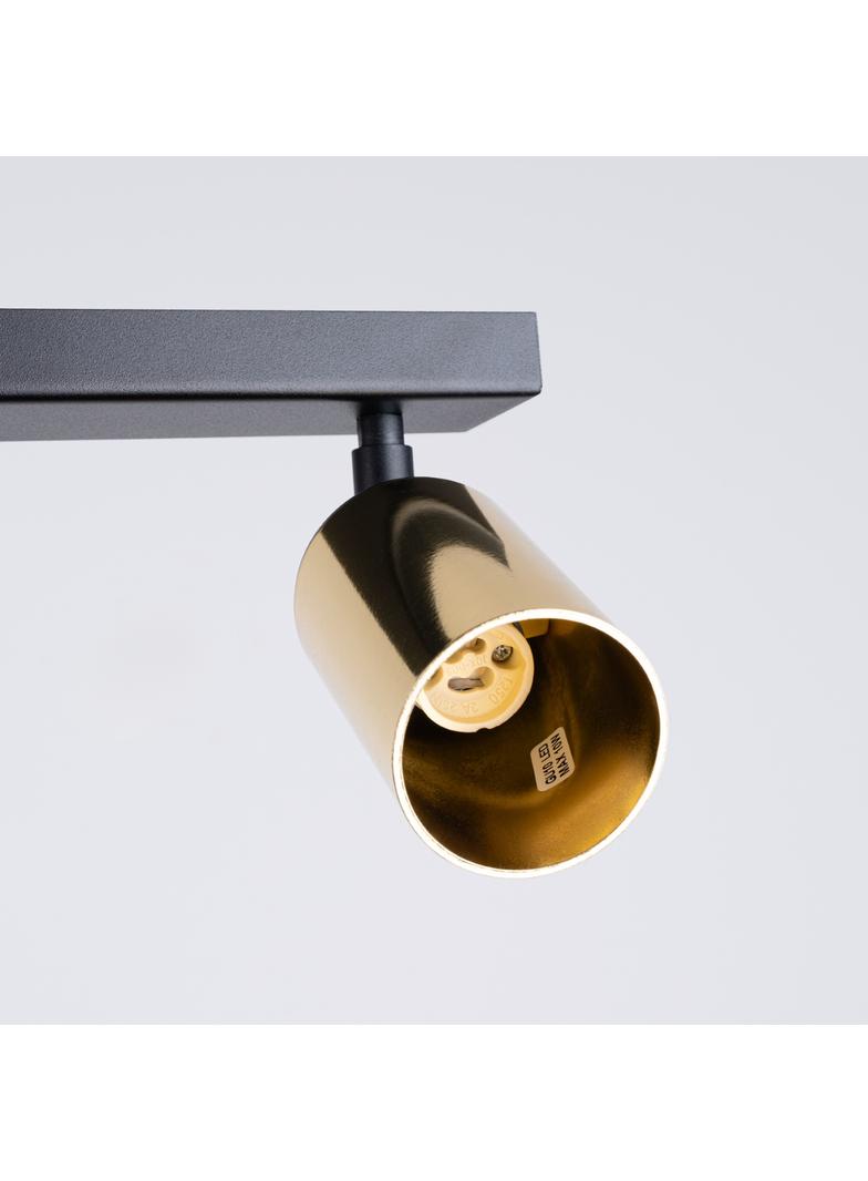 Plafon WINX 6L czarny/złoty