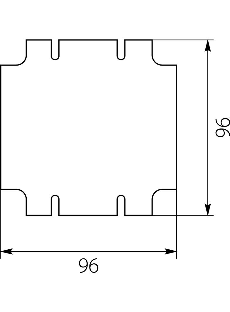 PM-płyta montażowa metal 33.10 OPATÓWEK