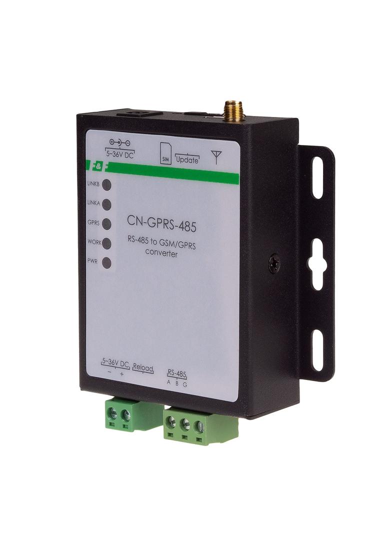 Konwerter LAN RS-485 <=> sieć GPRS.