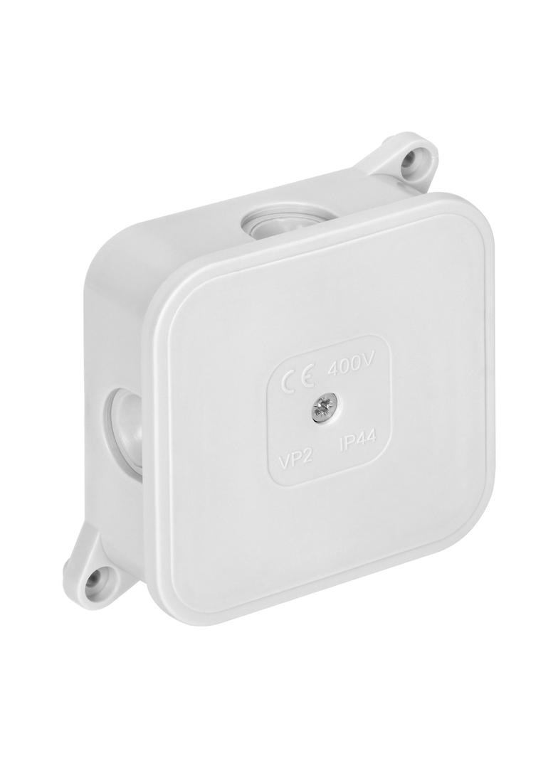 Puszka n/t ECO IP44 400V 4 dławnice gumowe 85x85x35mm biały OR-JB-13806/W ORNO