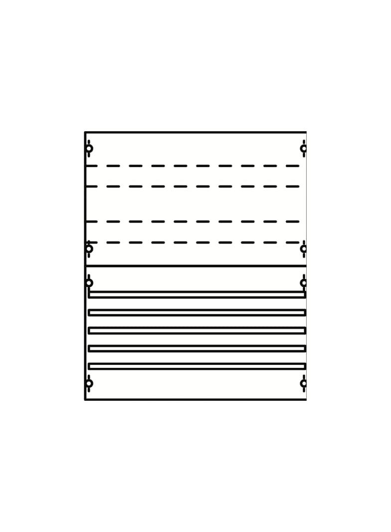 2V02A Pole rozdzielcze 2 kol.szer.
