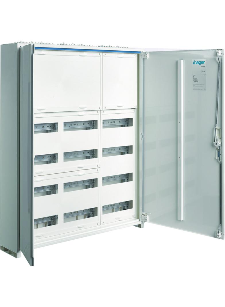 Rozdzielnica modułowa 12x18 natynkowa IP44 kl.II 950x800x160mm Univers N FWB63N HAGER