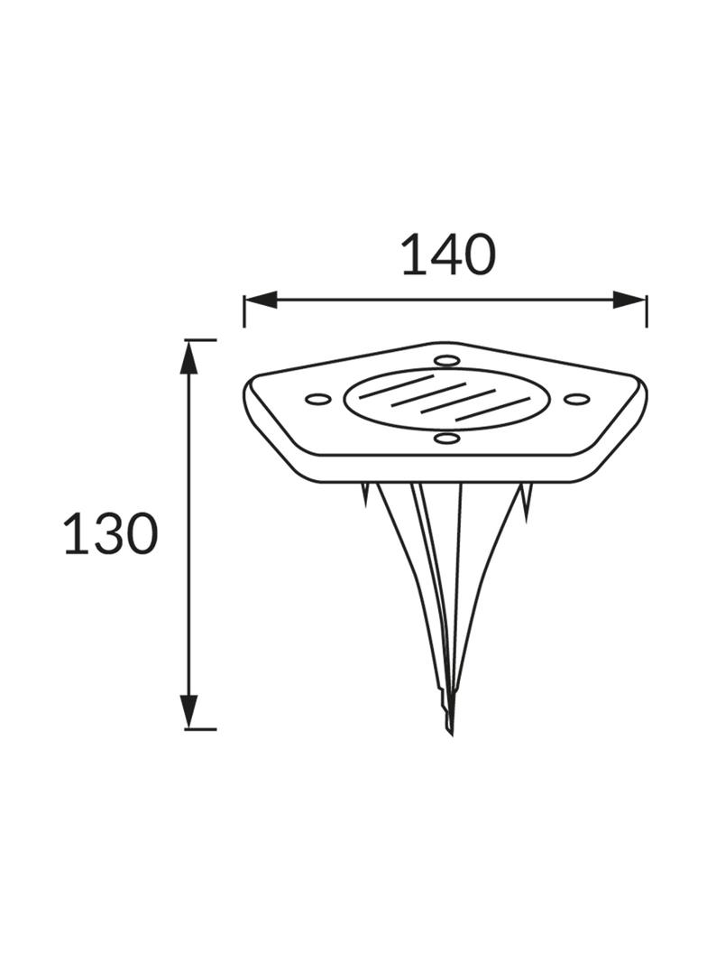 Lampa solarna LED GARET LED V 0,5W 5700K