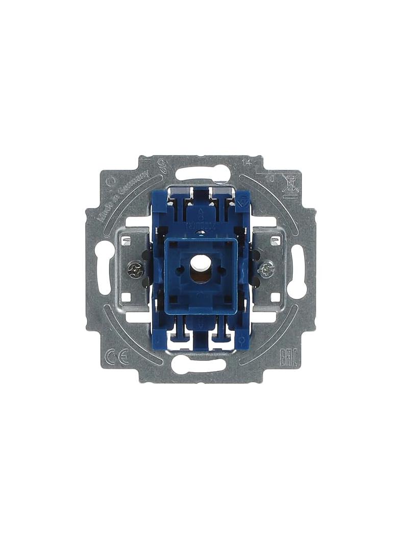 Przycisk kołyskowy 1-biegunowy, zwierny Z dwoma niezależnymi stykami sygnalizacyjnymi