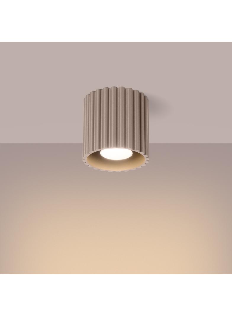 SOLLUX Plafon AURA 1 taupe GU10 ; SL.1814