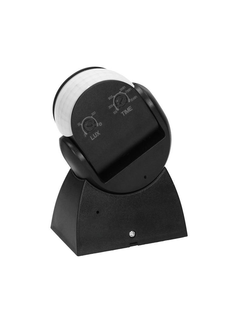 Czujnik ruchu 180st., regulacja pionowa i pozioma, IP65, 1200W, czarny OR-CR-236/B ORNO