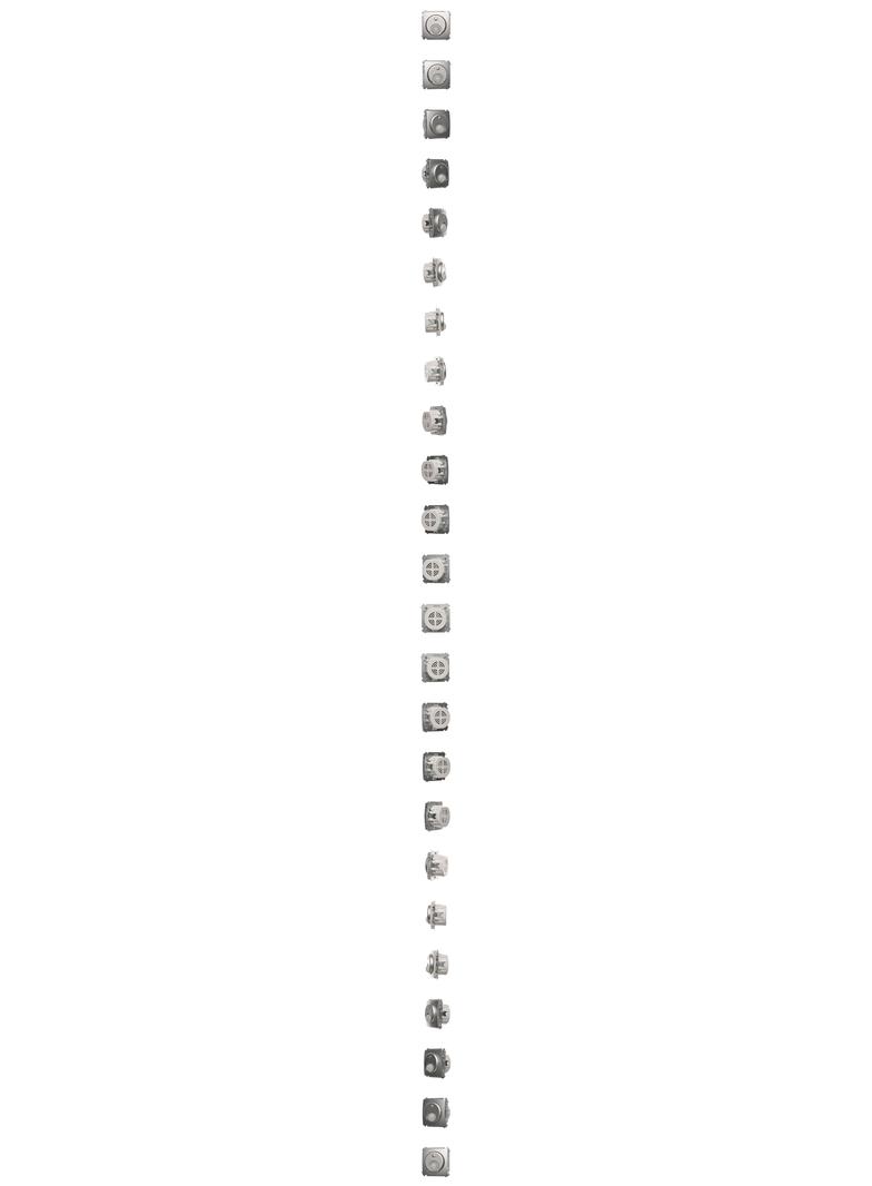 Simon Basic Łącznik z czujnikiem ruchu 20-500 W srebrny mat