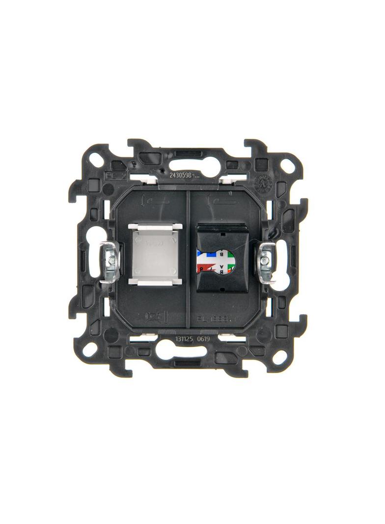 Simon 24 Gniazdo komputerowe pojedyncze RJ45 kat. 5e biały N51.01/11