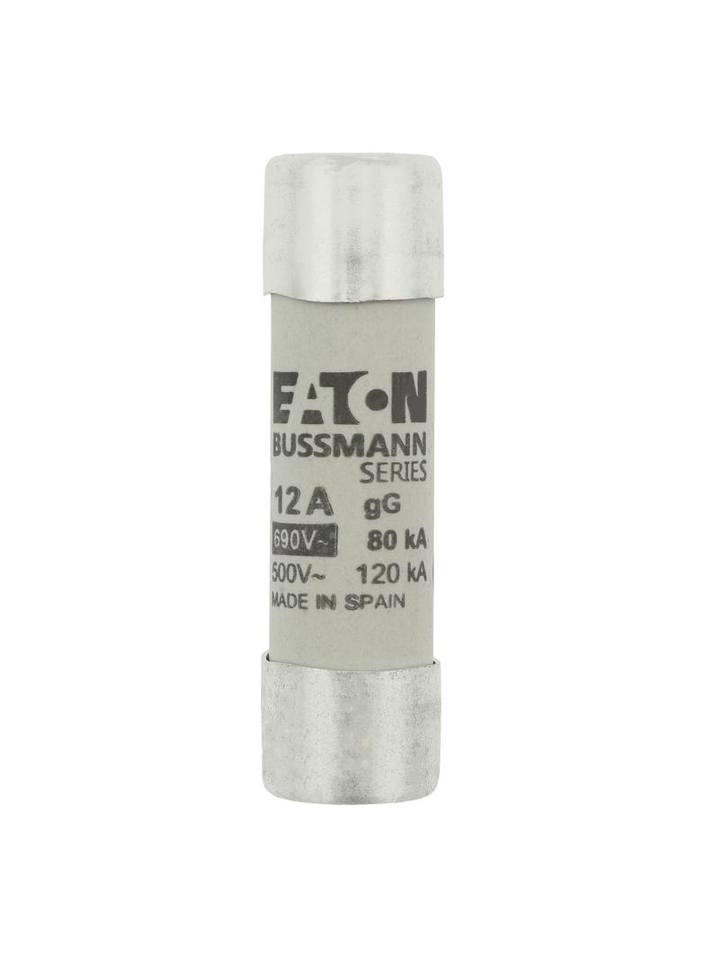 CYLINDRICAL FUSE 14 x 51 12A GG 690V AC Wkładka cylindryczna 14 x 51mm 12A GG 500V AC C14G12 EATON
