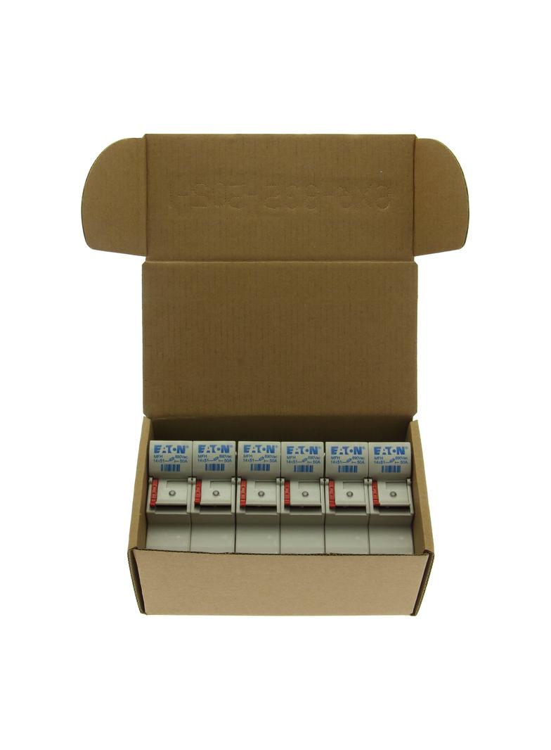 2 Pole 14x51 MFH Neon Indicator Podstawa wkładki cylindrycznej 14x51 2P 50A 690VAC wskaźnik CH142DIU