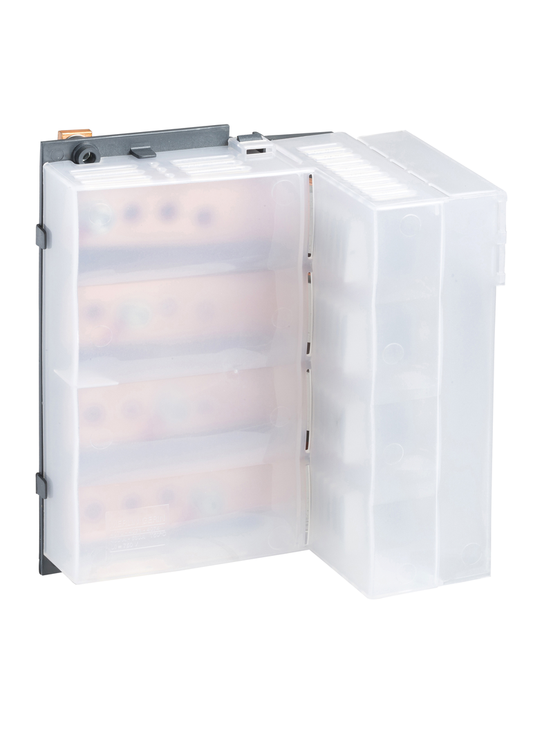 Rozdzielnice PrismaSet, blok zasilający NSX630 zamontowanego poziomo