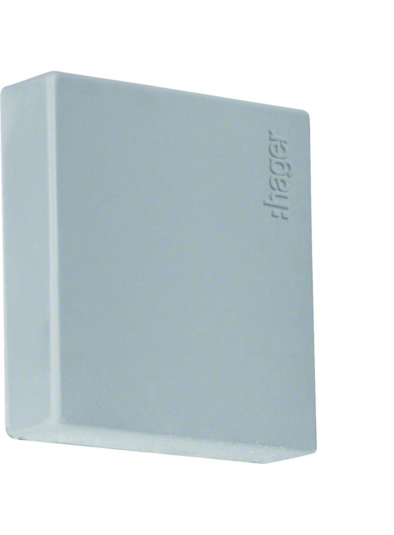 tehalit.LF Końcówka 25x25mm, szary