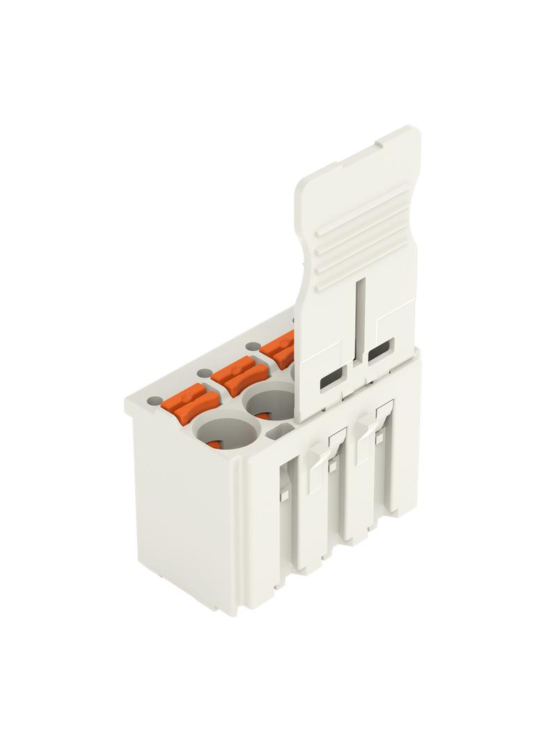 Gniazdo picoMAX raster 5mm 3‑biegunowe z płytką uchwytową 2092‑1103 /100szt./ WAGO