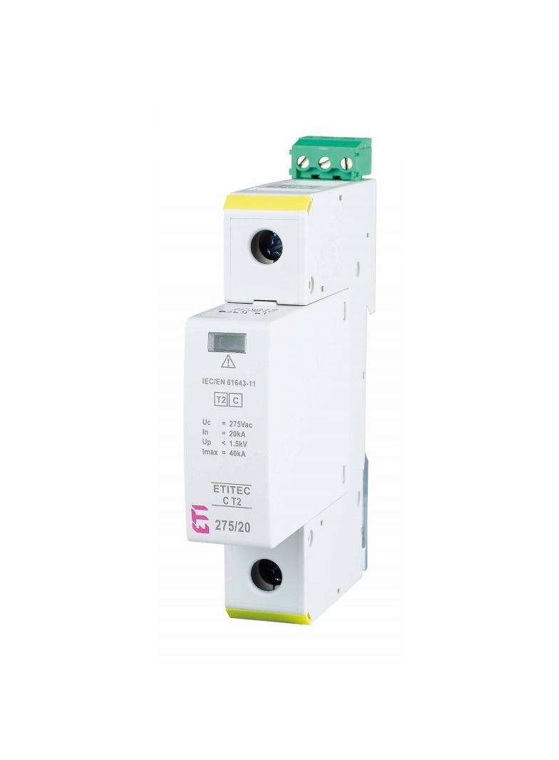 Ogranicznik przepięć T2 (C) TEC C T2 275/20 1+0 RC 002440394 ETI