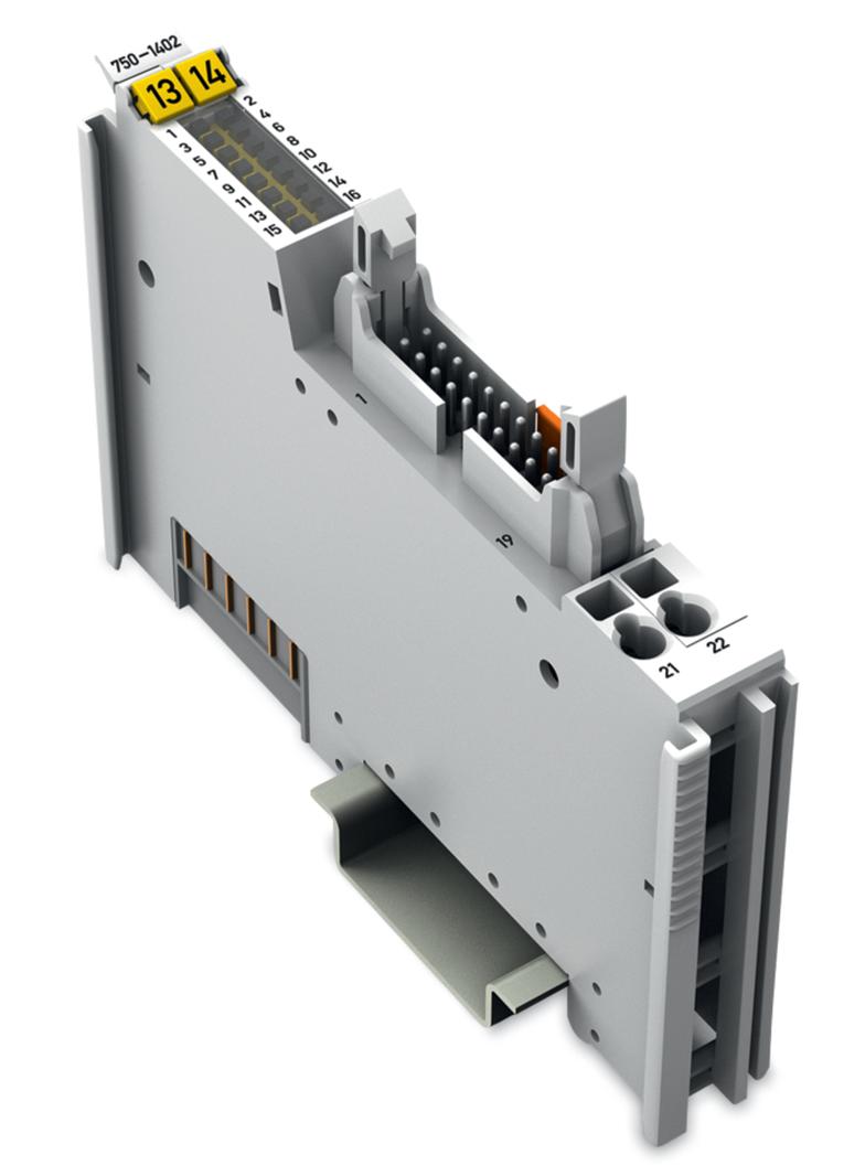 moduł 16DI 24V DC 3.0ms ze złączem do przewodu taśmowego WAGO