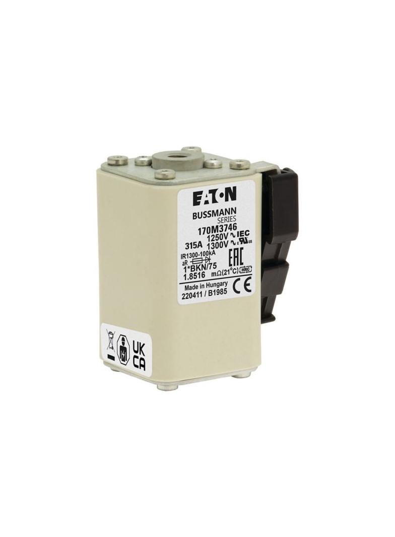 FUSE 315A 1250V 1*FKE/115AR CU Wkładka szybka 315A AC 1250V rozmiar 1 45x59x156 mm a 170M3746 EATON