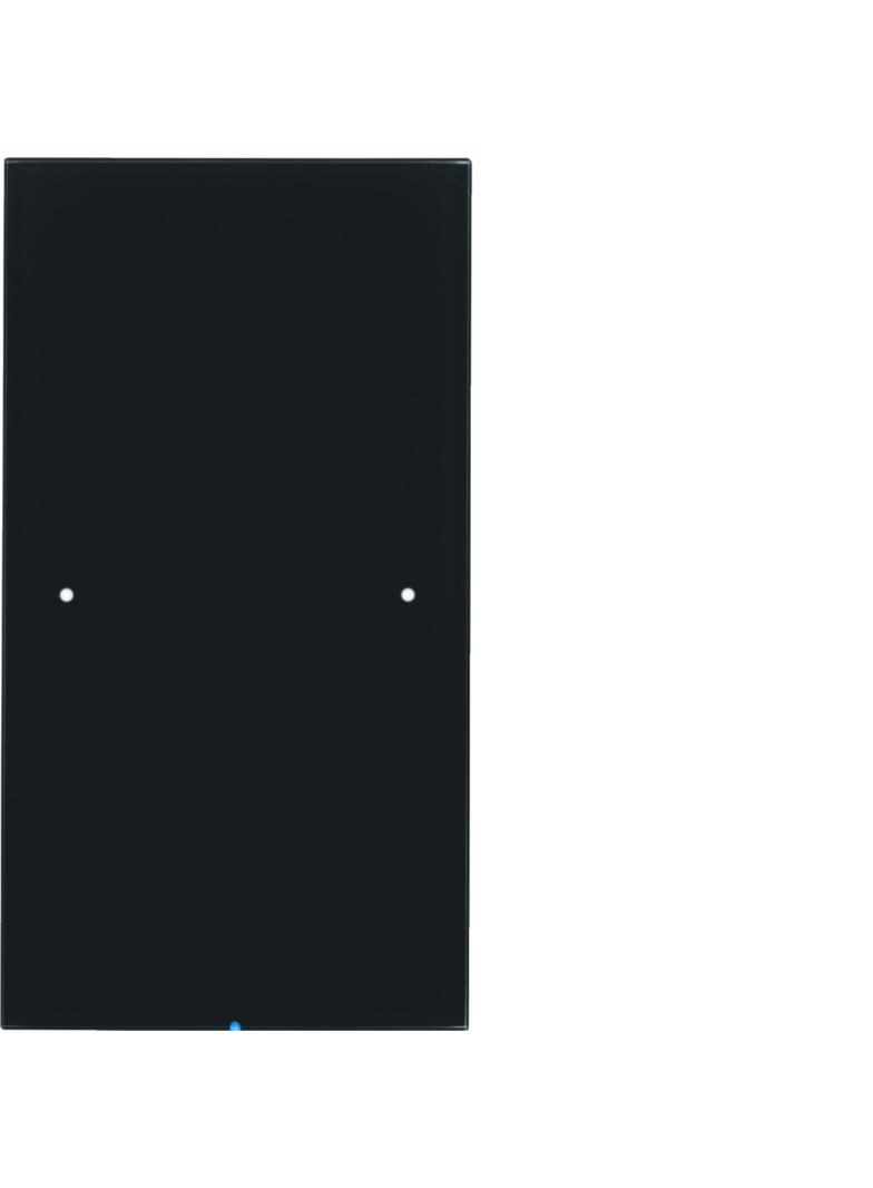 BERKER R.3 Sensor dotykowy 1-krotny szkło czarny 75141855 HAGER