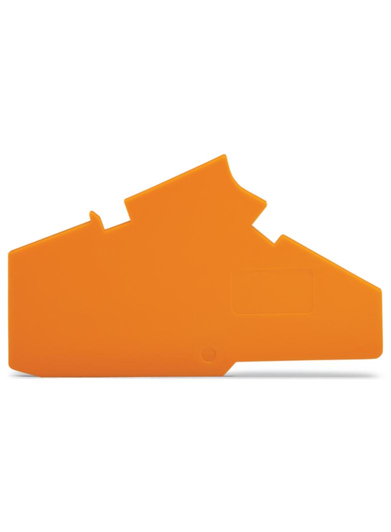 ścianka końcowa pomarańczowa