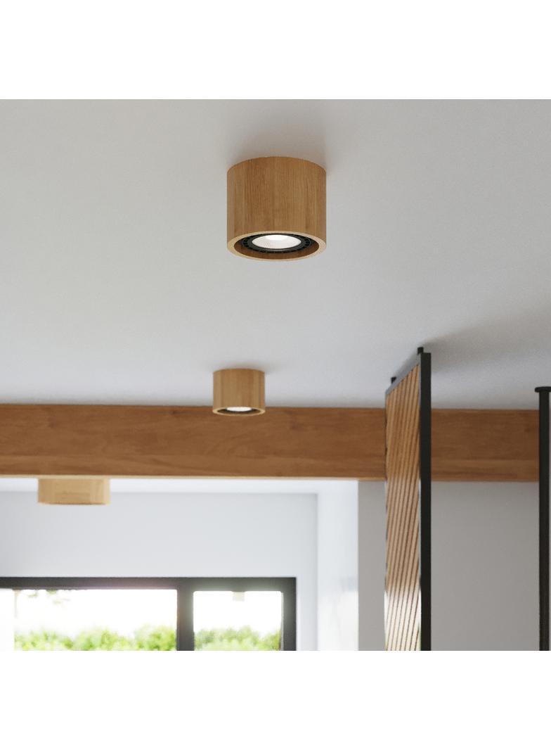 Sollux Plafon BASIC 2 naturalne drewno SL.0914