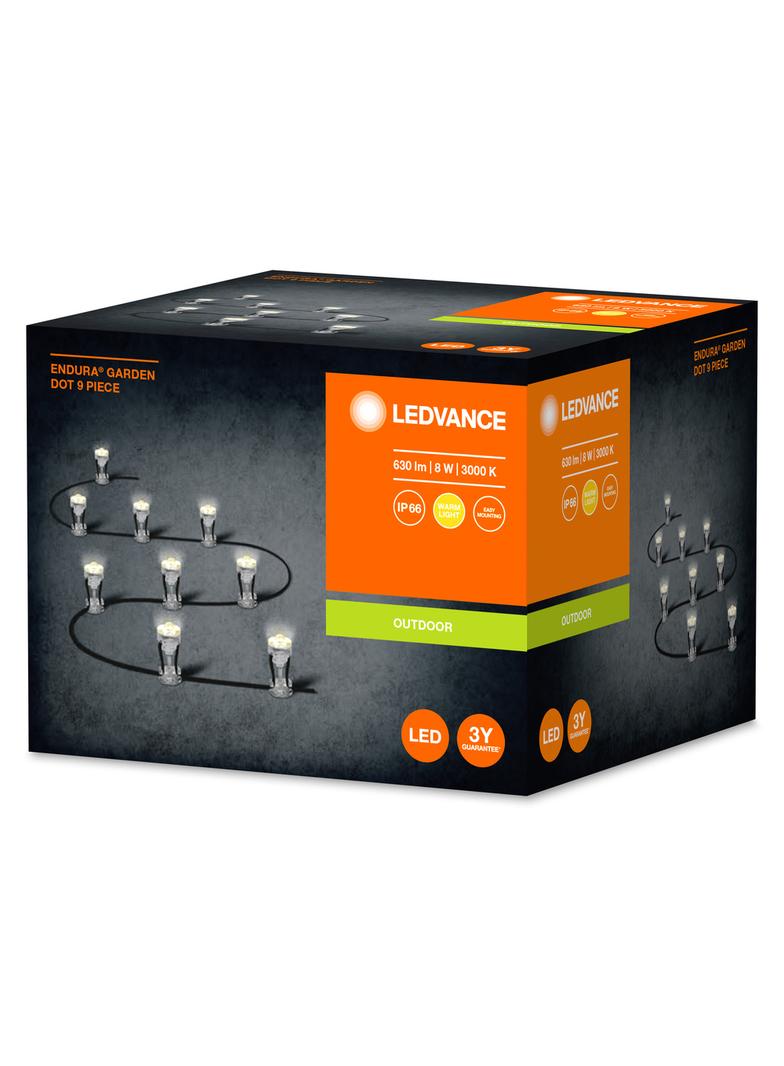 ENDURA GARDEN DOT 9P 6W TP LEDV Oprawa zewnętrzna