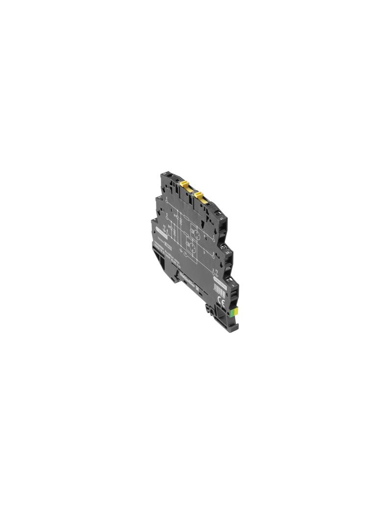 VSSC6TRSL24VAC/DC0.5A Odgromnik (sieci przesyłu danych/technologia MCR), Ochrona przeciwprzepięciowa, MSR, Cyfrowe, Liczba sygnałów: 1, AC/DC, 24 V, 34 V, 500 mA, Zacisk /10szt./ 1354790000 WEIDMÜLLER