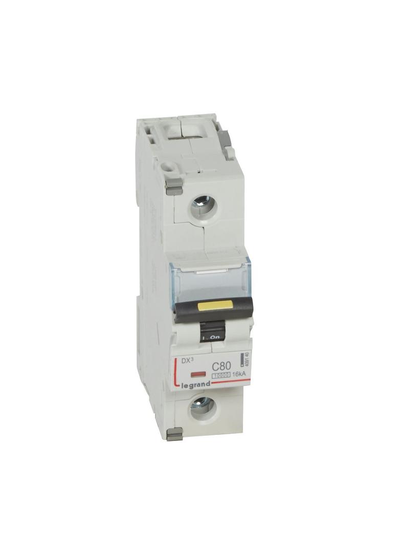 DX3 16 Ka Wyłącznik Jednobiegunowy 80A 409140 LEGRAND