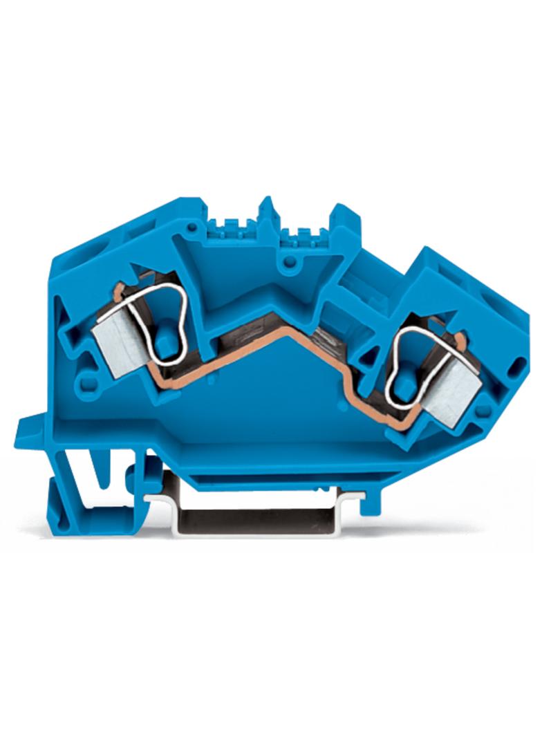 topJob złączka 2-przewodowa 10 mm2 niebieska