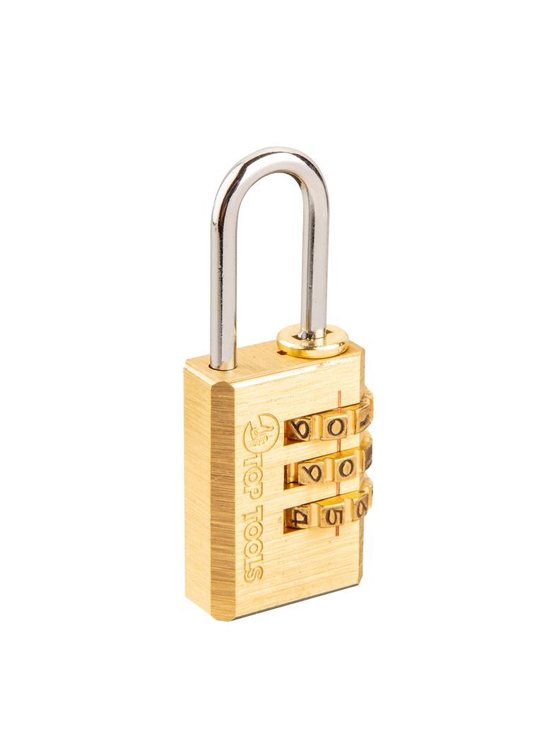 Kłódka szyfrowa do bagażu 21 mm, kod 3-cyfrowy