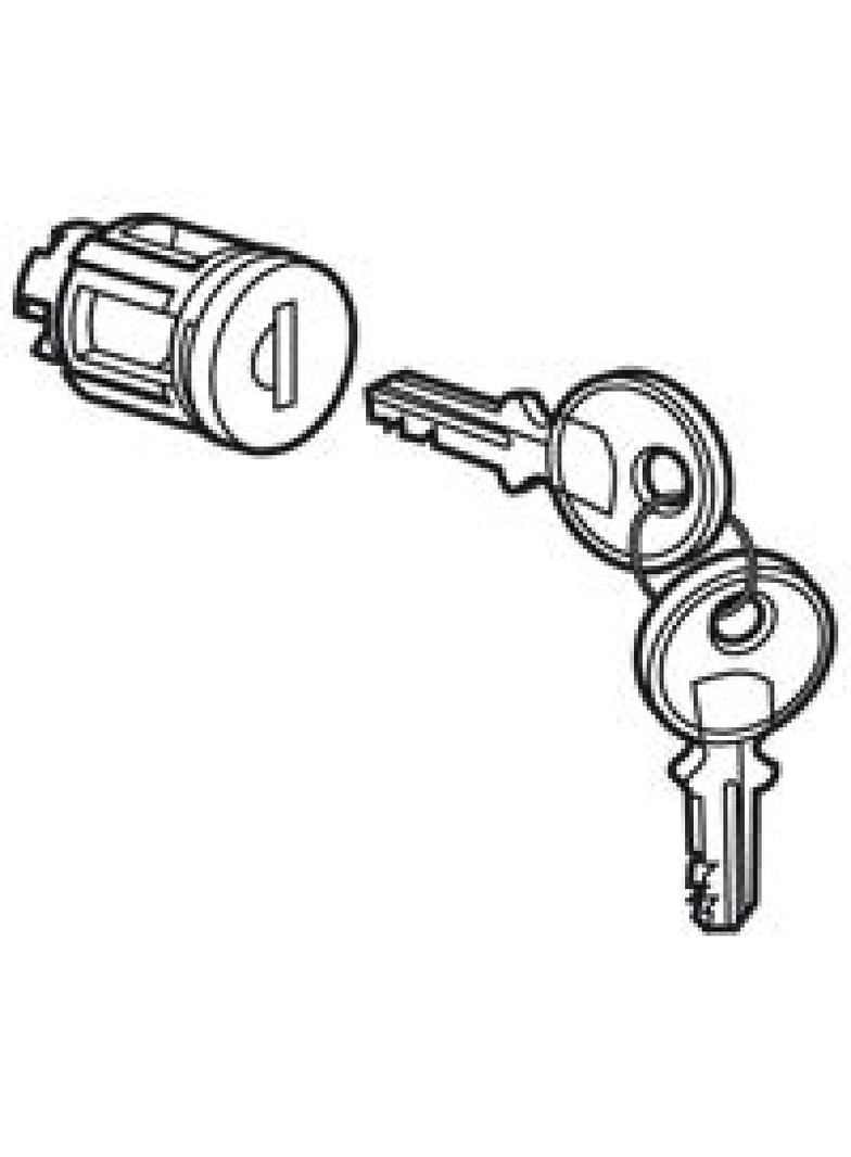 WKŁADKA ZAMKA Z KLUCZEM 2433A, Legrand