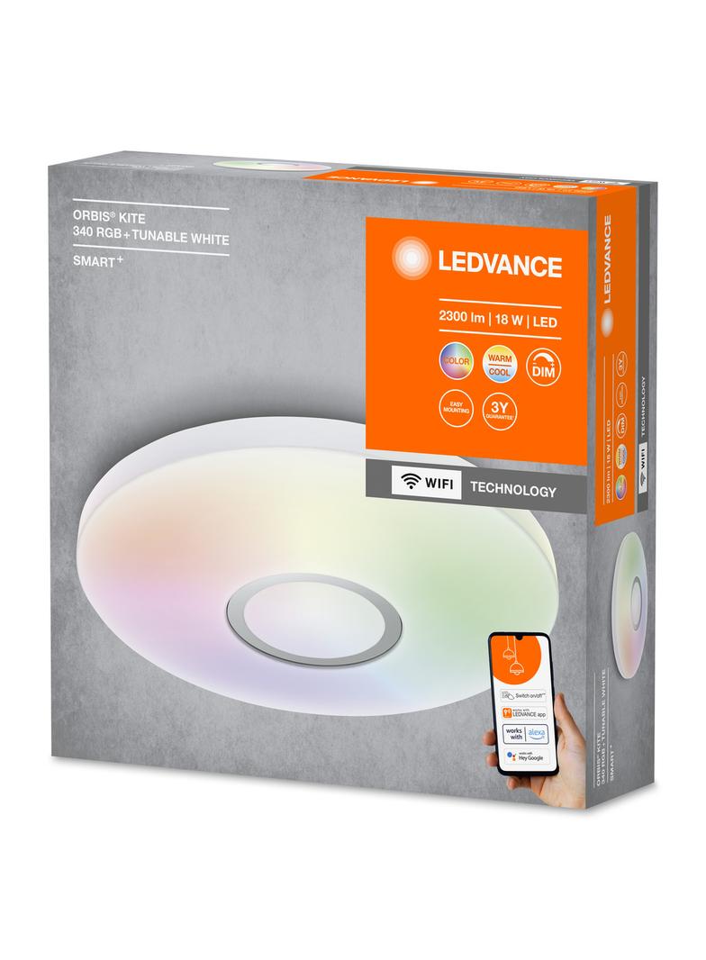 Oprawa SMART+ Orbis Ceiling Kite WIFI RGB+TW 340mm WT