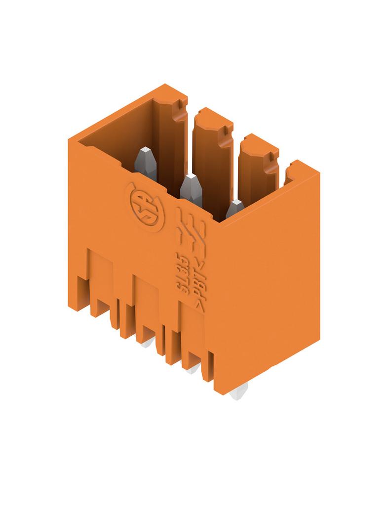 SL 3.50/03/180G 3.2SN OR BX Wtyki PCB (złącza płyty), 3.50 mm, Liczba biegunów: 3, kąt odejścia: 180° /100szt./ 1604480000 WEIDMÜLLER